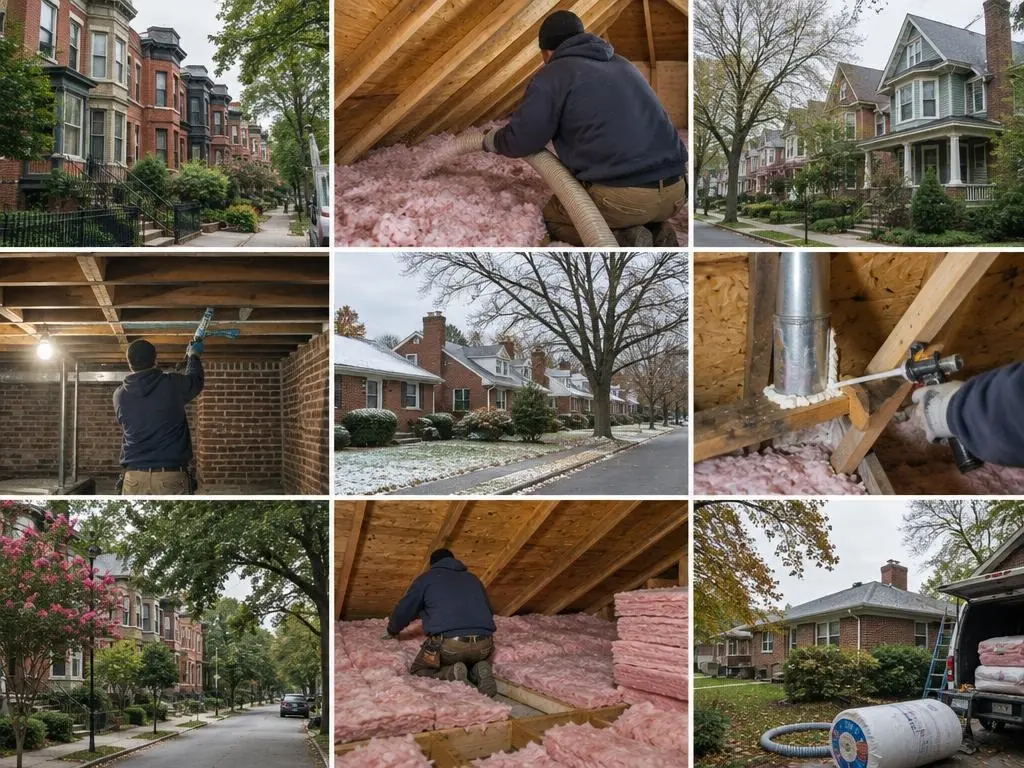 Attic Insulation & Air Sealing in Washington, DC