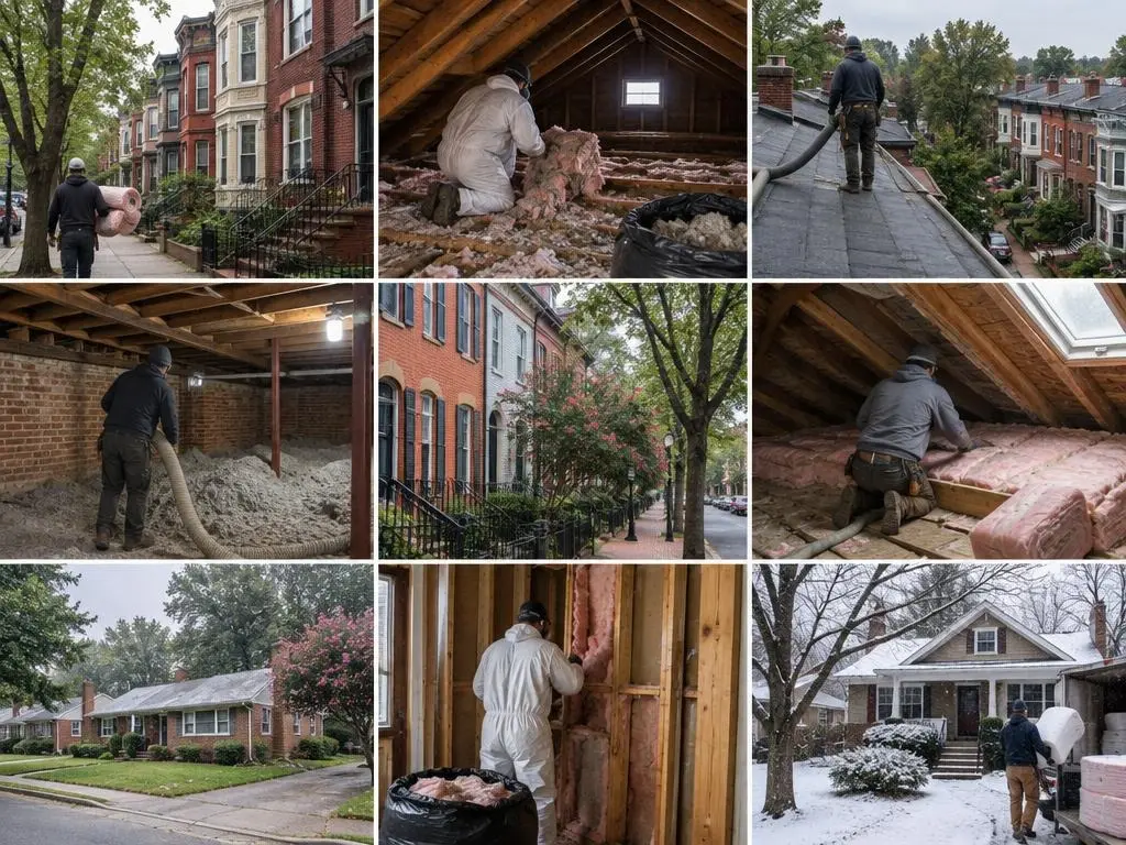 Insulation Removal & Replacement in Washington, DC