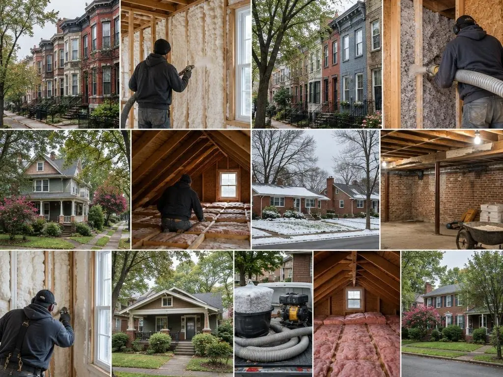 Wall Insulation in Washington, DC